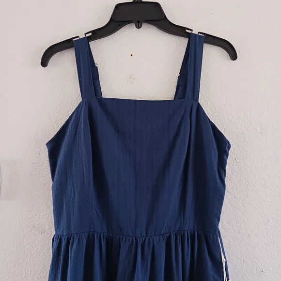 JOIE Tiered Navy Maxi Summer Dress - Picture 5 of 7